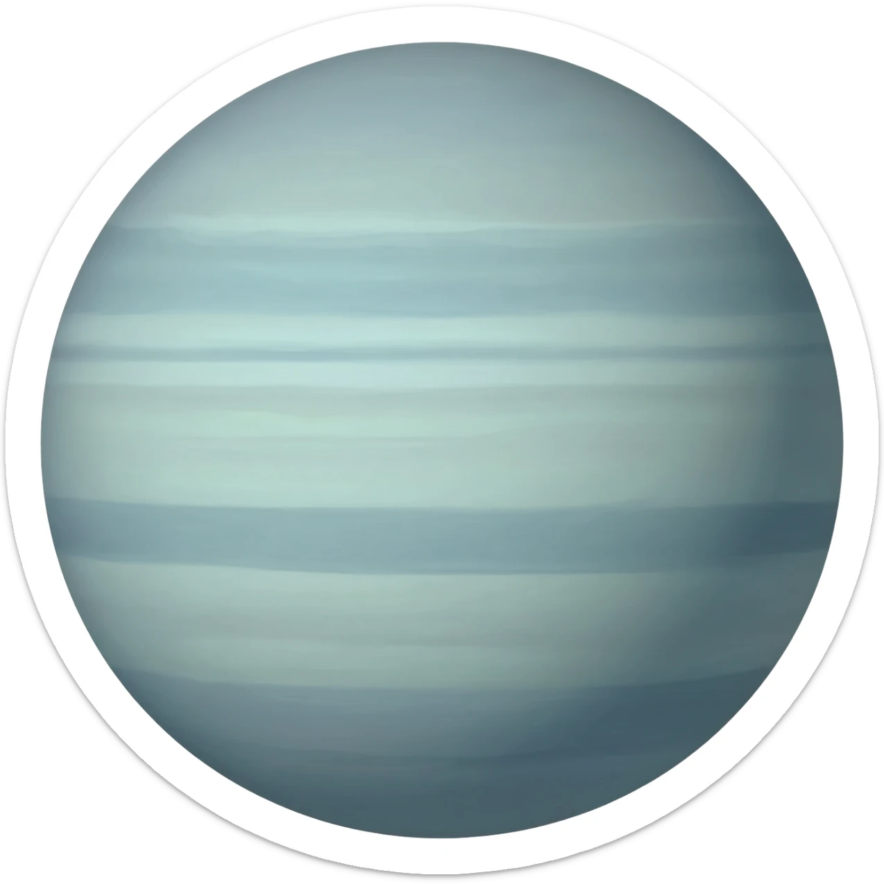 Uranus (the planet, not the surface, without the space)) sticker
