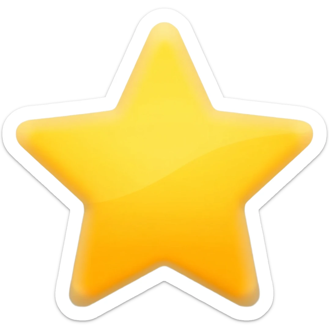 iphone star IOS 16.4 emoji sticker
