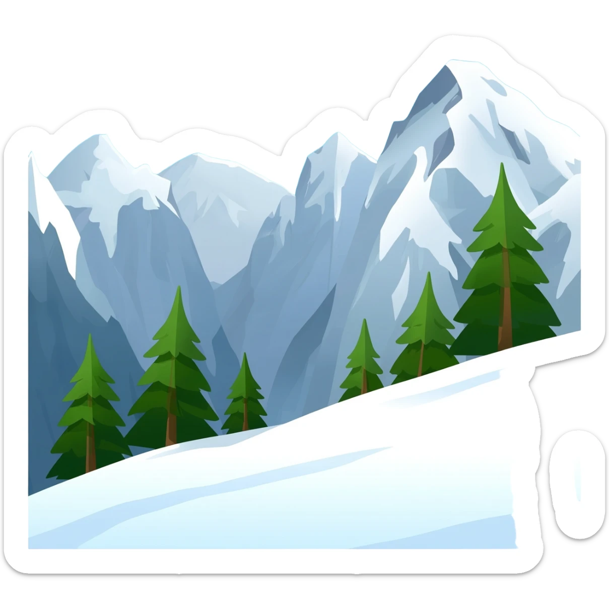 Alpine sticker