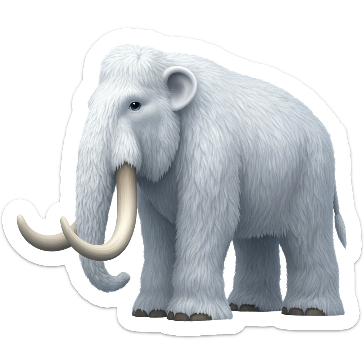 Mammoth sticker