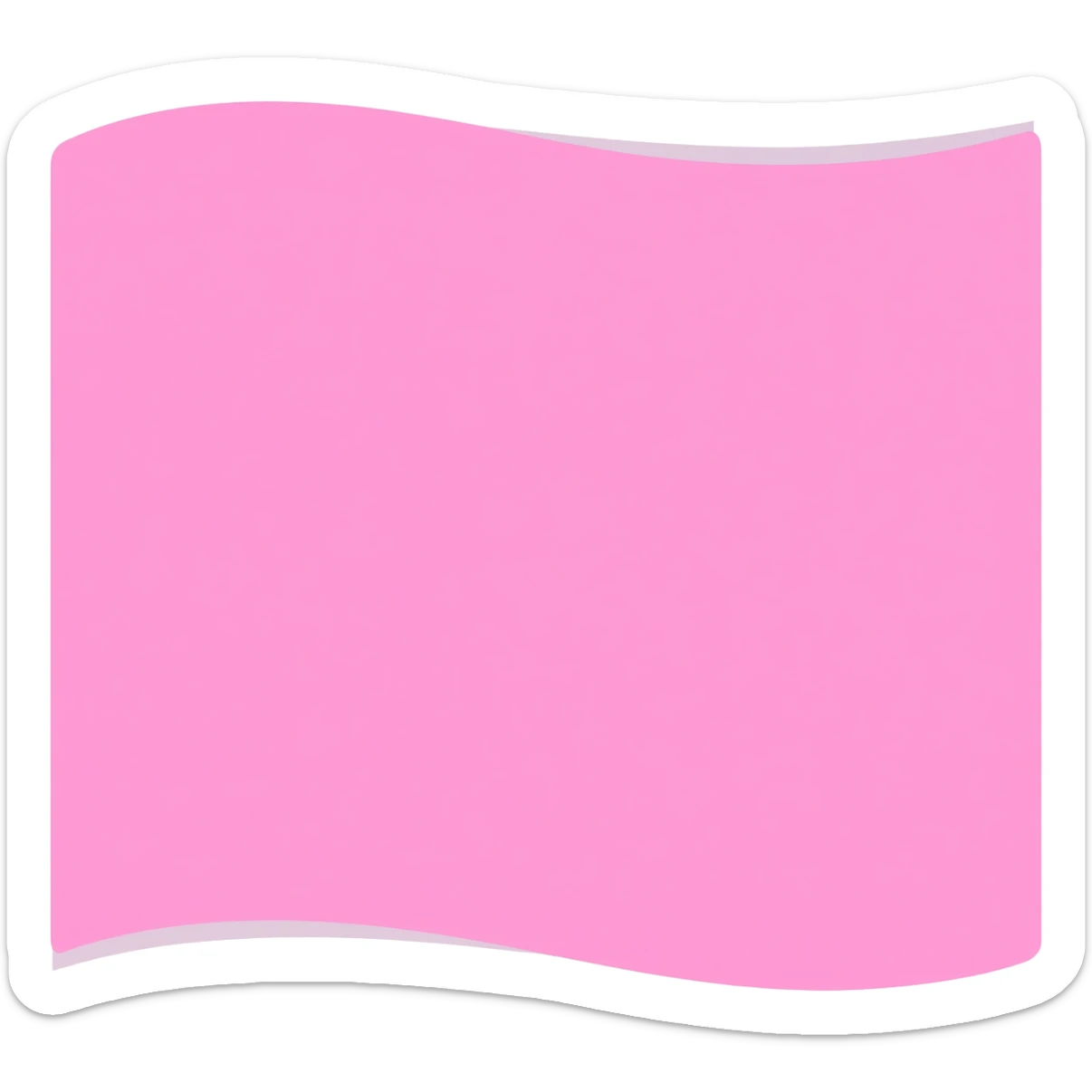 Rosa fundo rosa sticker