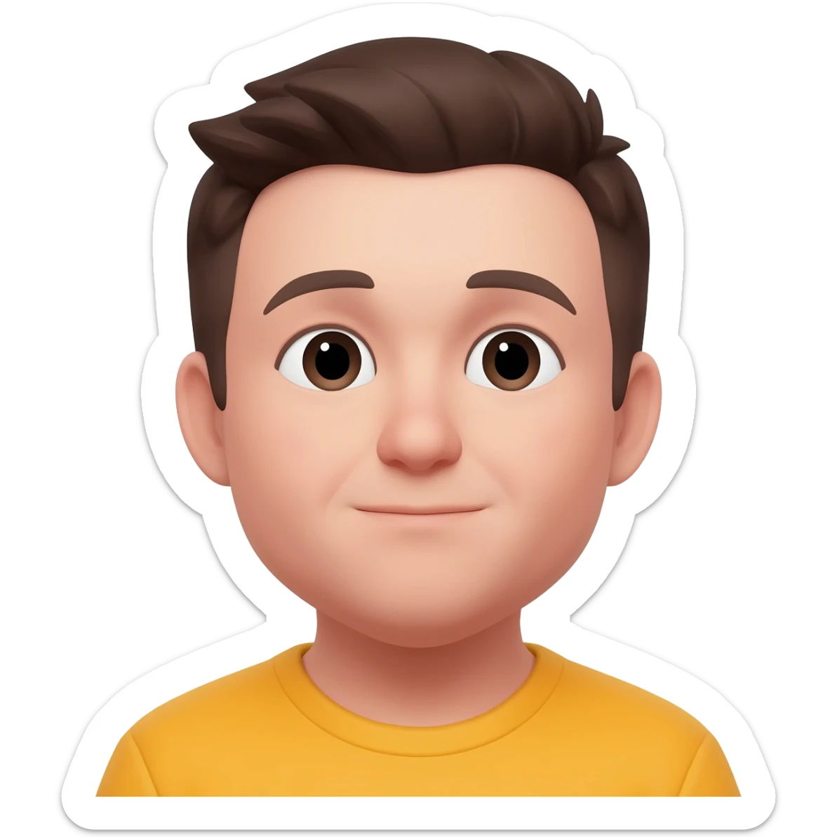 Make a Down syndrome emoji sticker