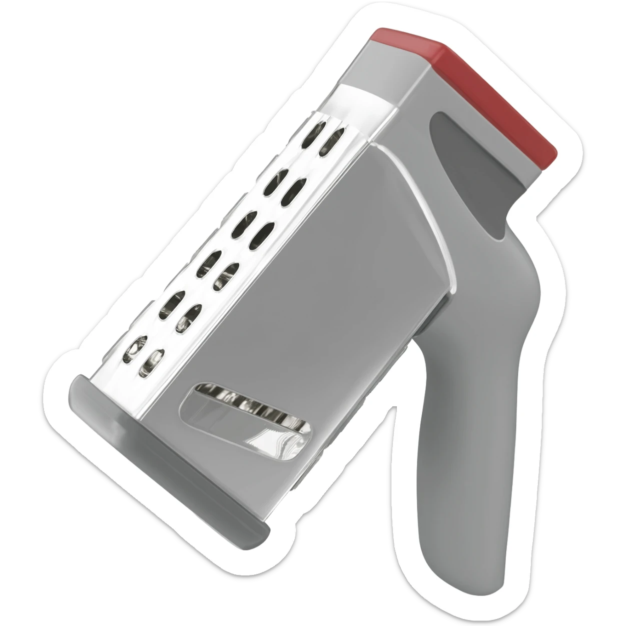 Cheese shredder sticker