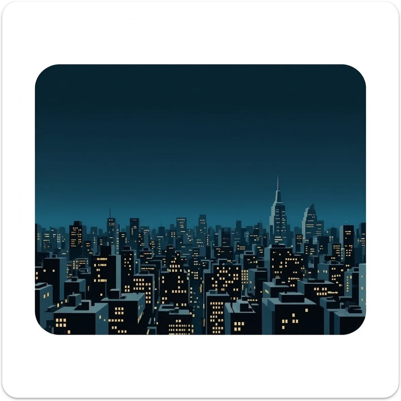 Batman signal sticker