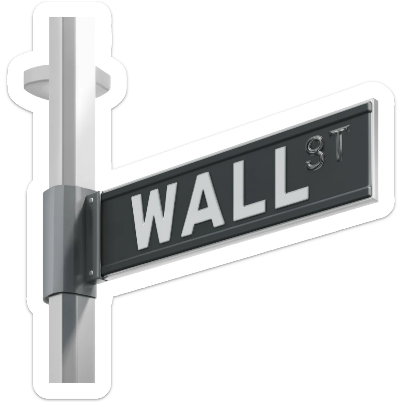 wall street sticker
