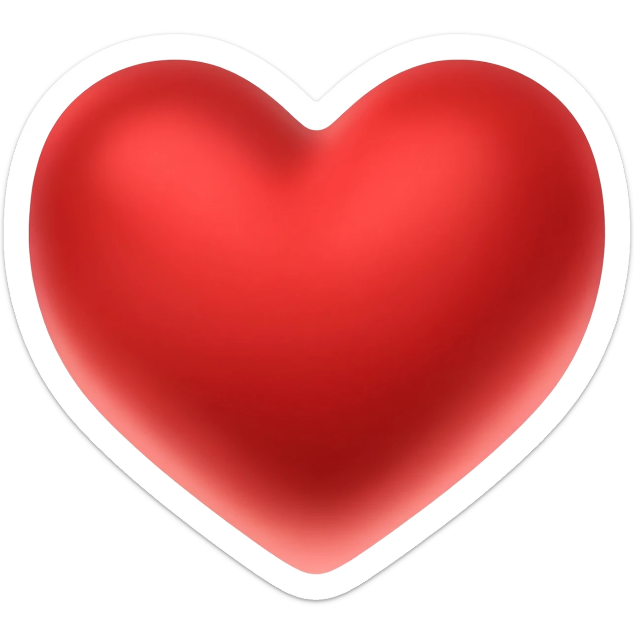 Love heart  sticker