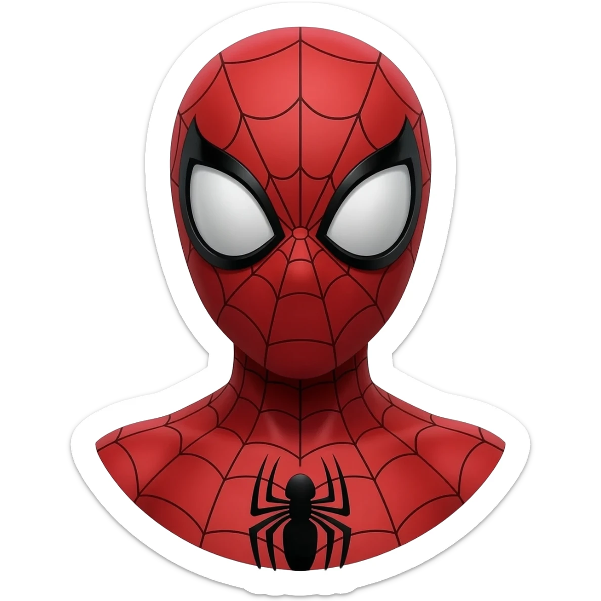 Spider man - clear emoji sticker