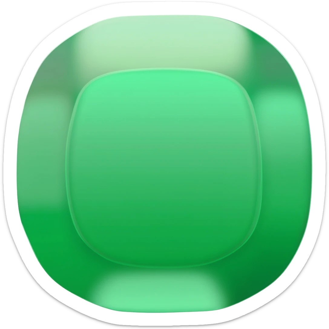 une émraude sticker