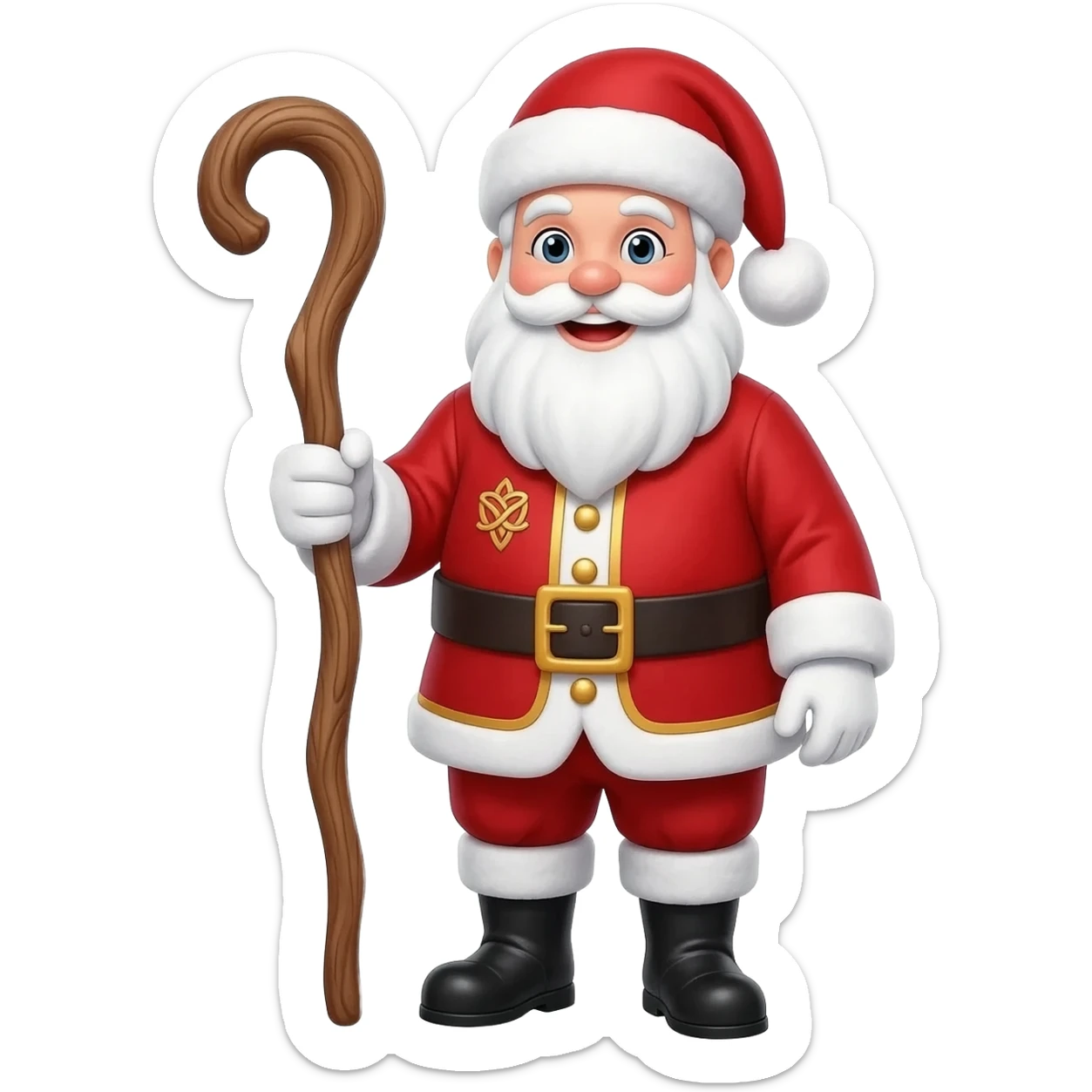 Santa Claus tanfong sticker