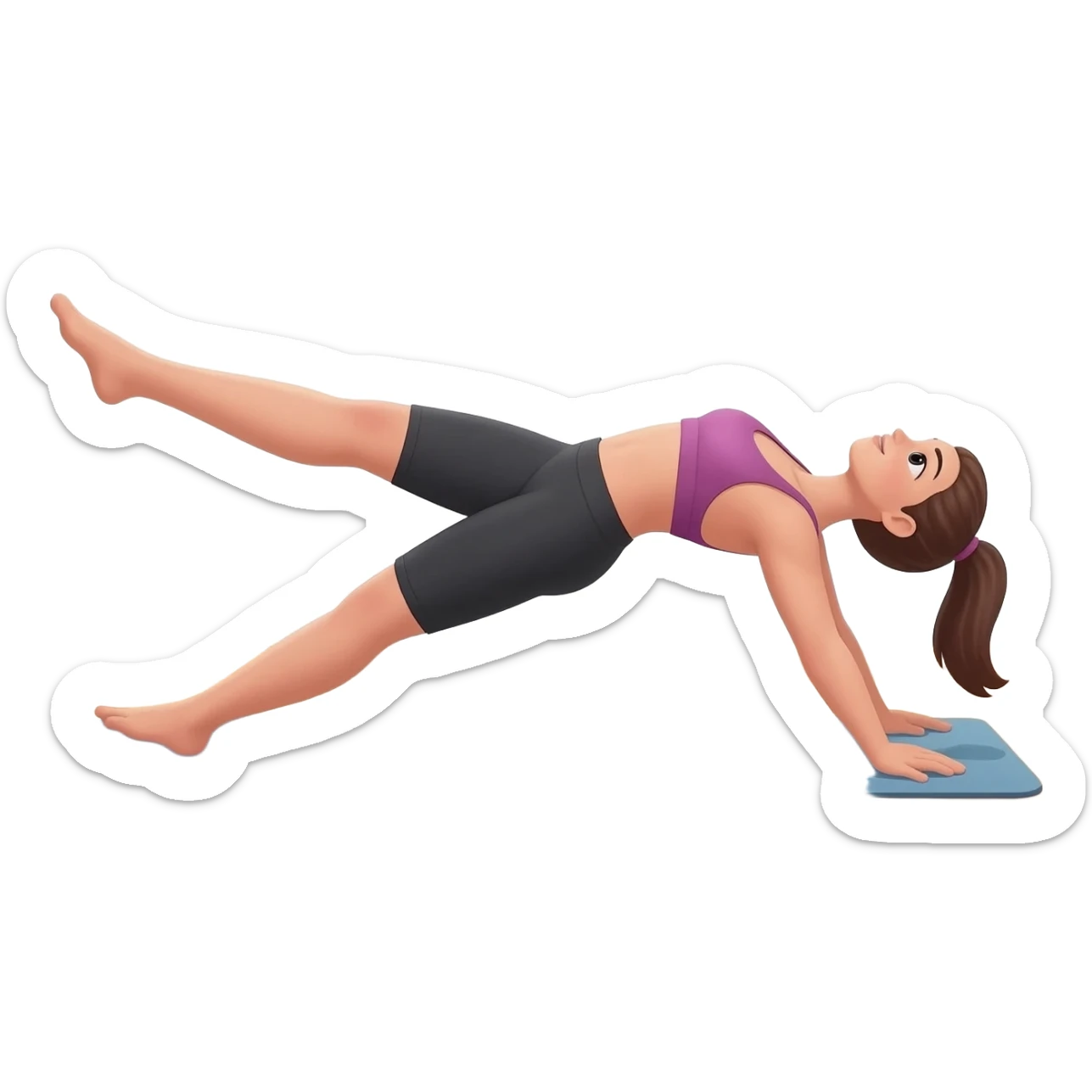 pilates lifestyle sticker