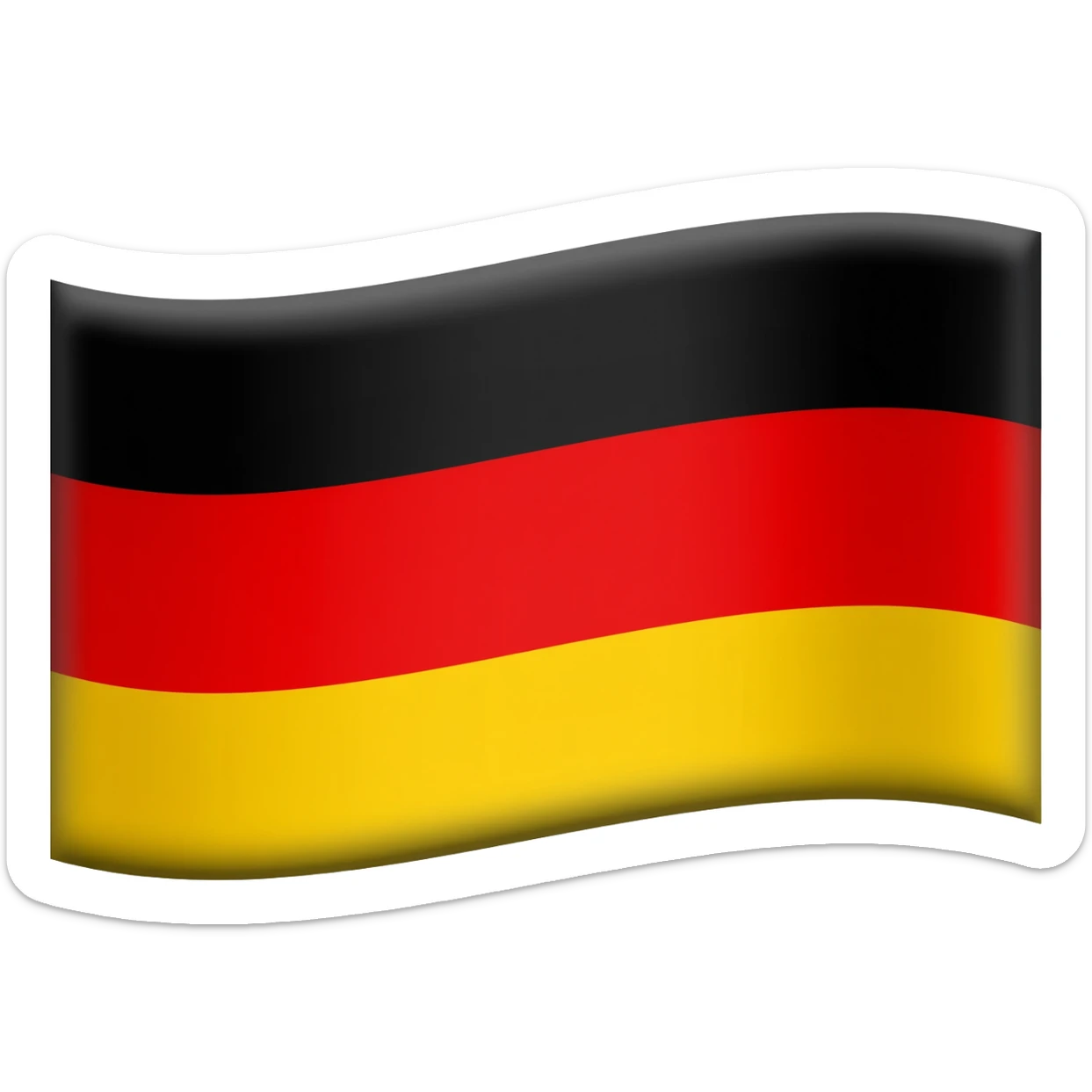 Nazi germany emoji flag sticker