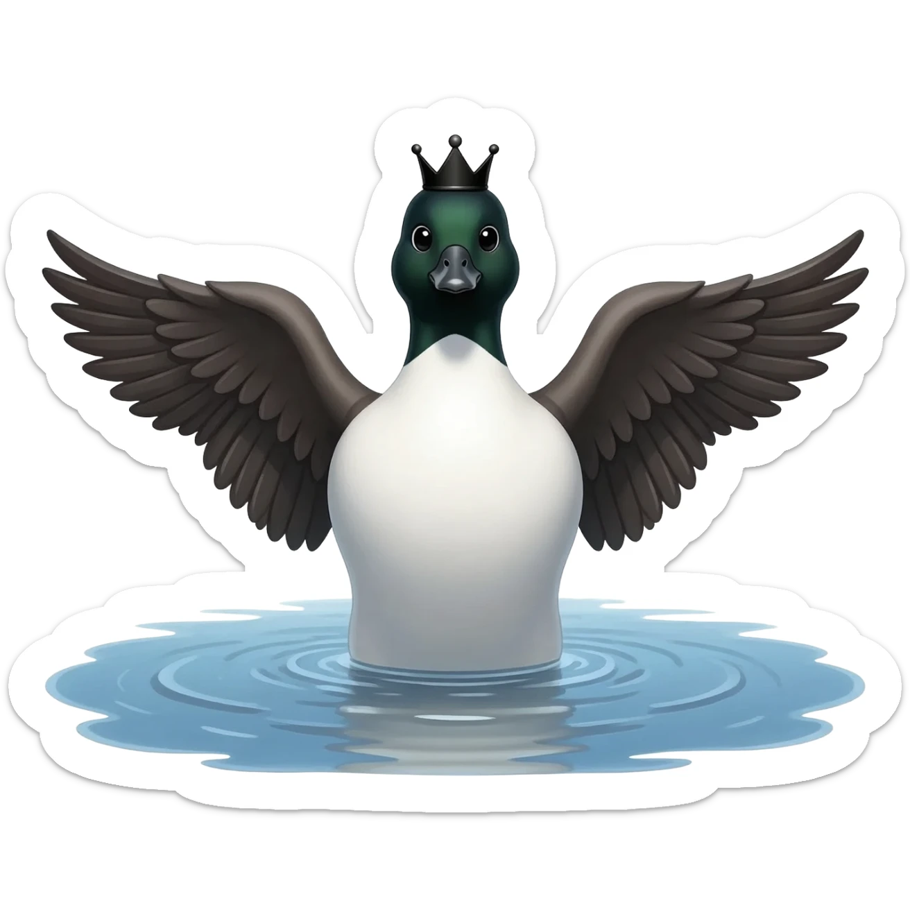 Loon sticker