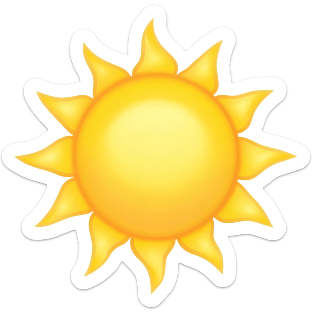 24. sun god rising animation sticker