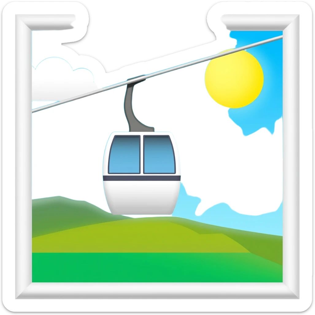 Cable Car San Francisco sticker