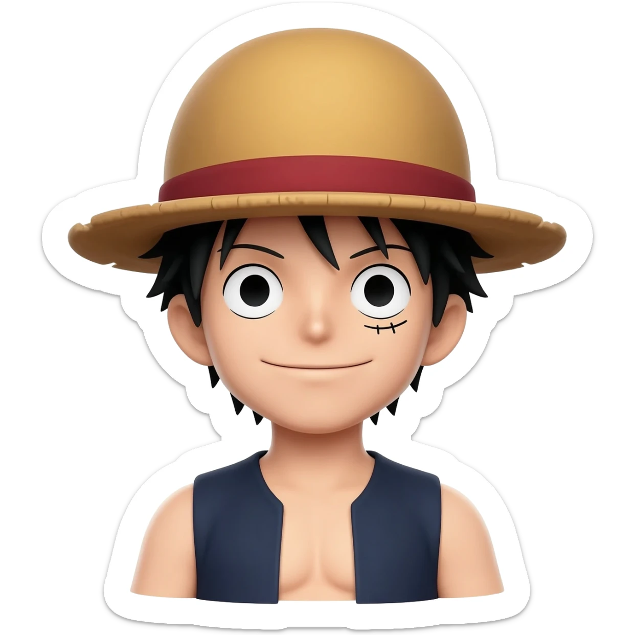 Luffy sticker