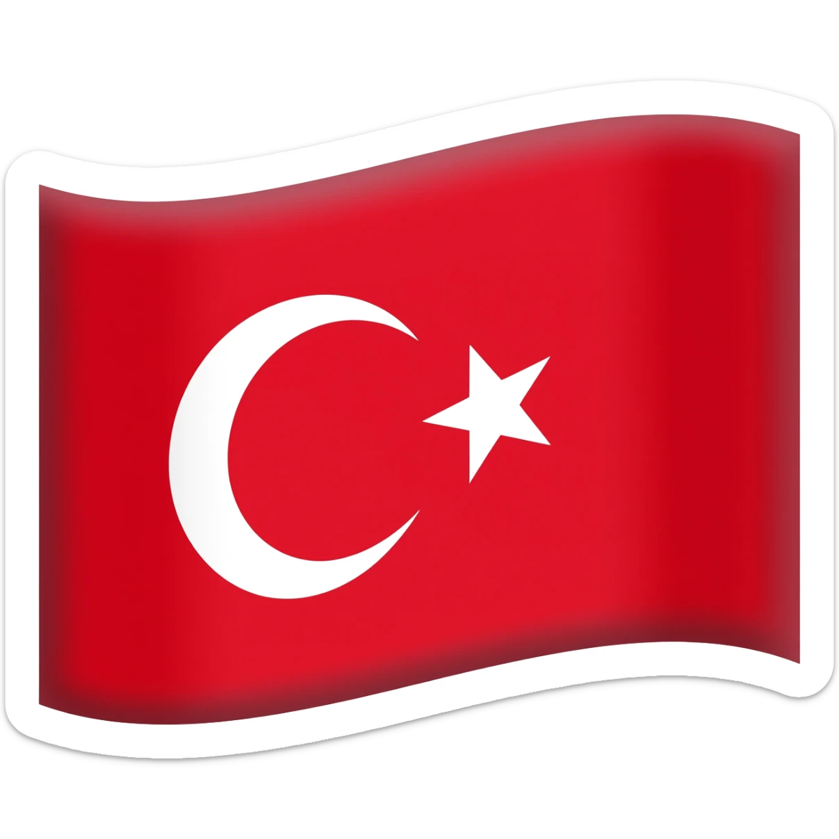 Flag of New Turkey sticker
