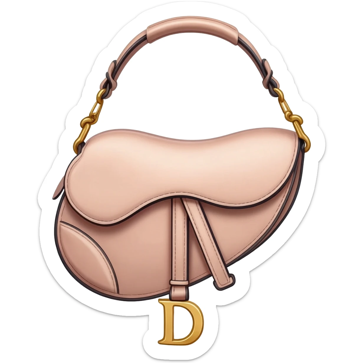 spring dior saddle bag sticker