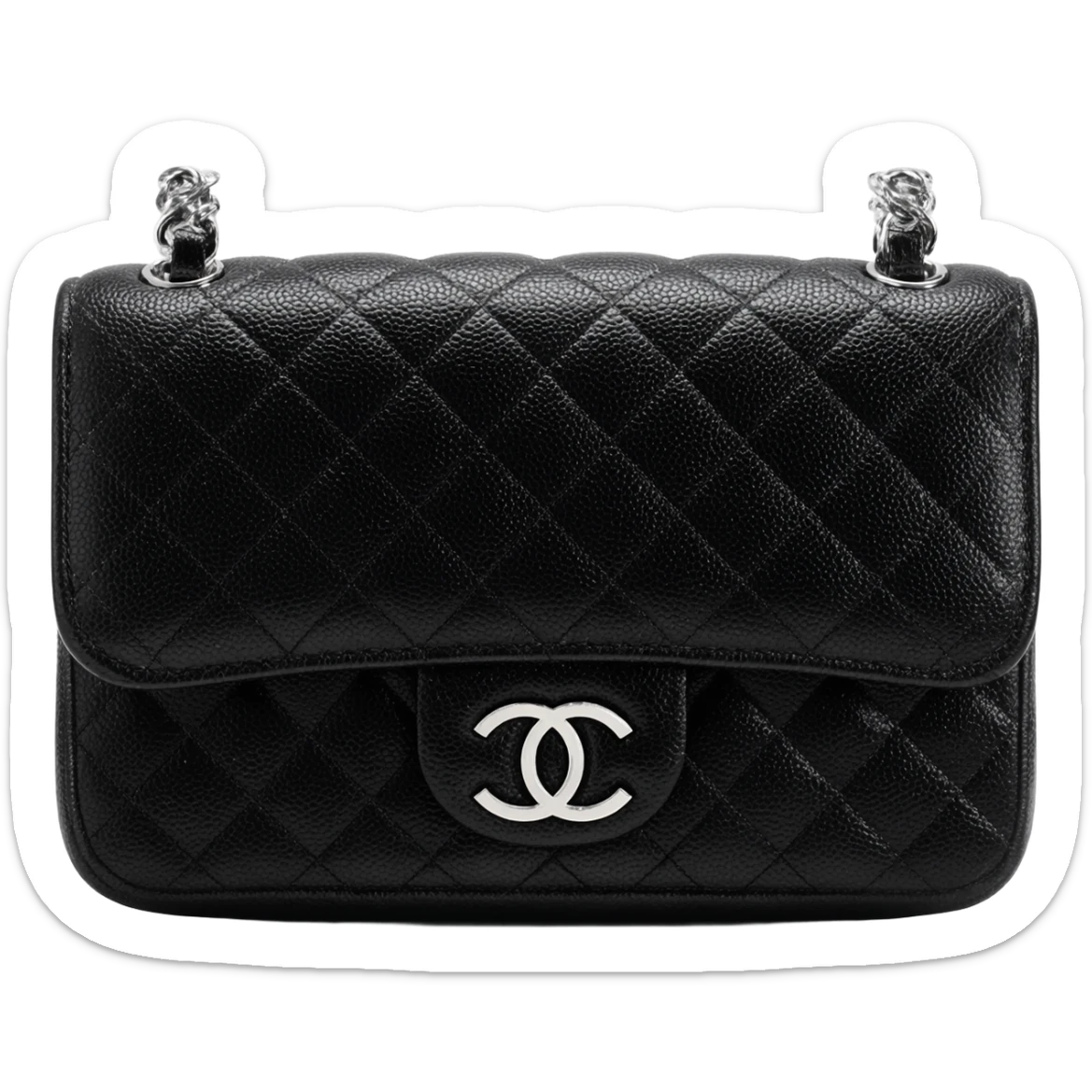 sac Chanel noir sticker