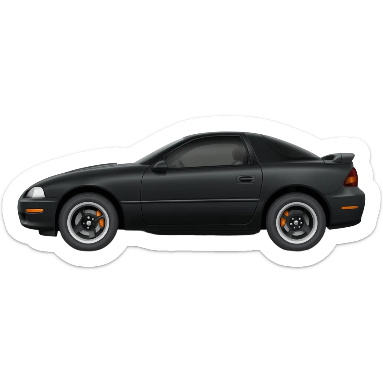 Third Generation 1993-2002 Chevrolet Camaro Black sticker