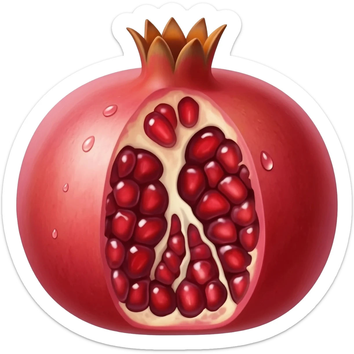Pomegranate sticker