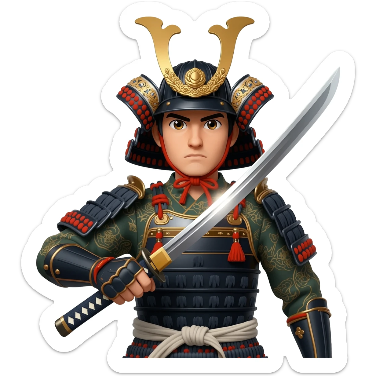 Ronan samurai sticker