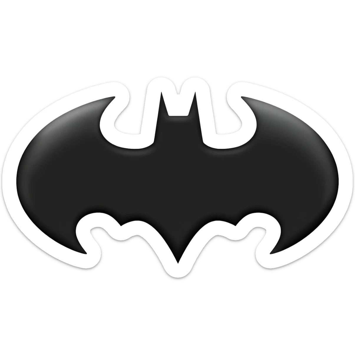 Batman logo batman logo sticker