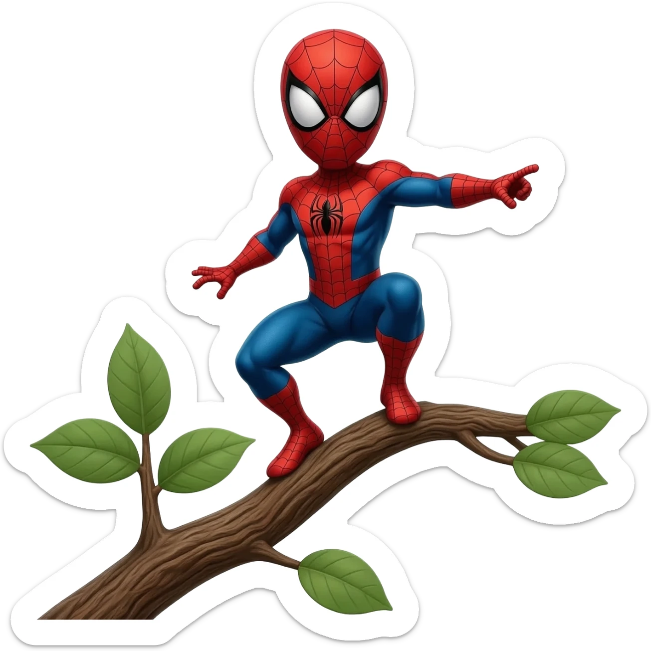 Spiderman Tree sticker