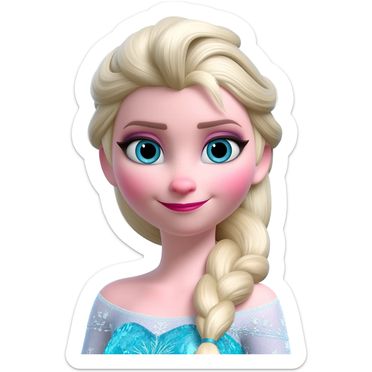 Elsa frozen sticker