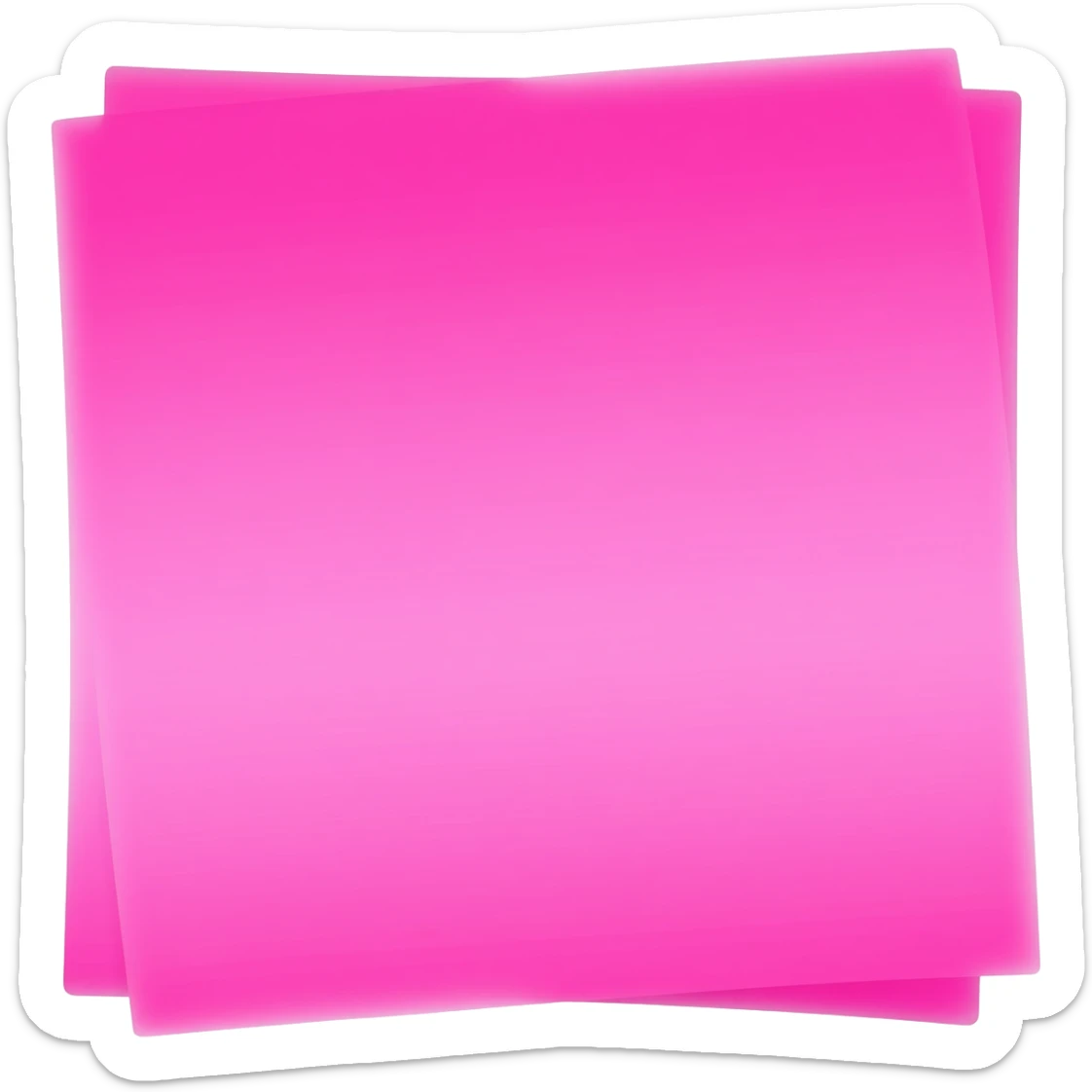 fuchia anotações sticker