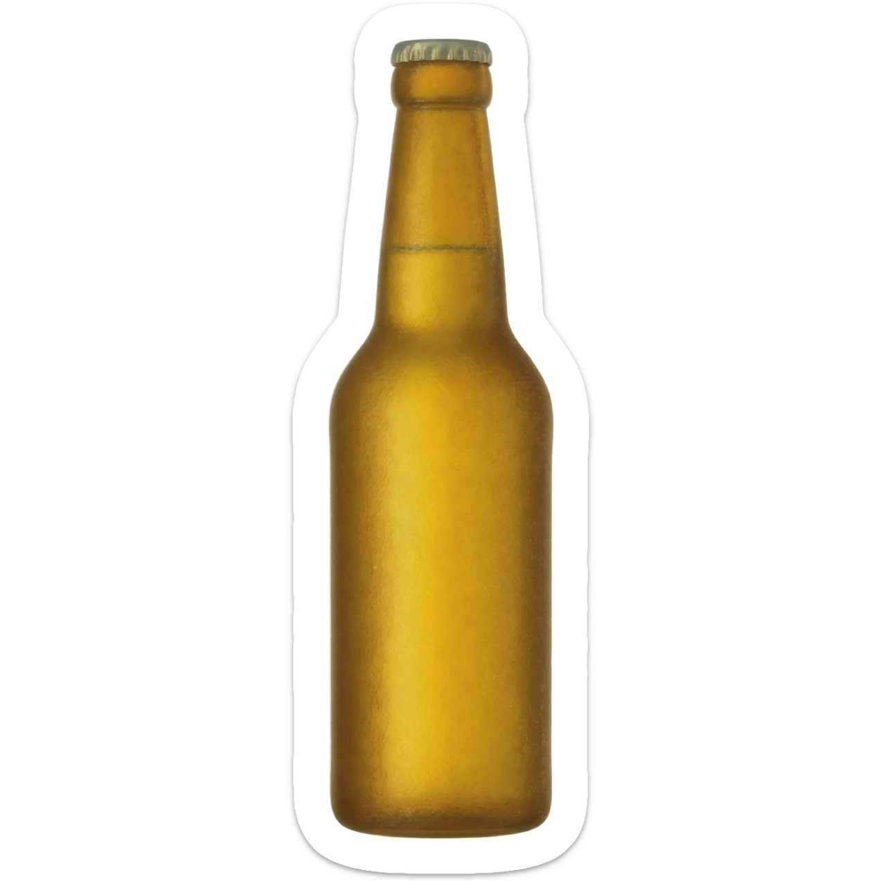 bière bouteille sticker