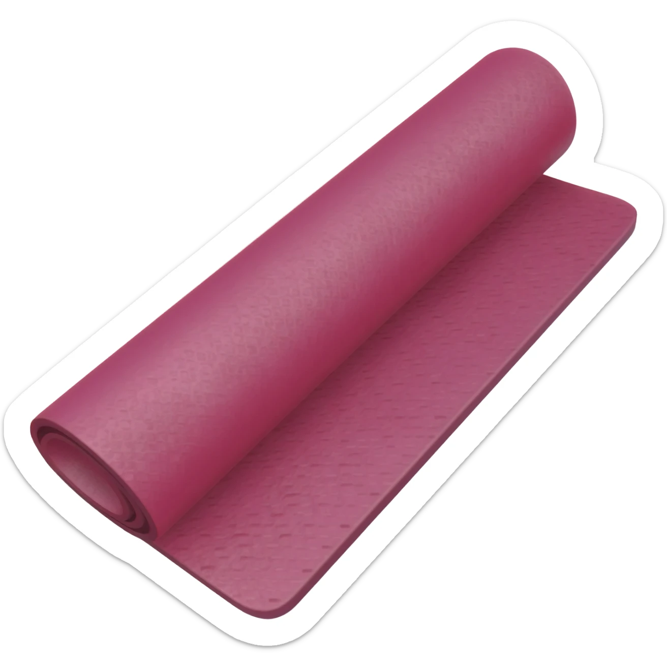 gym mat sticker