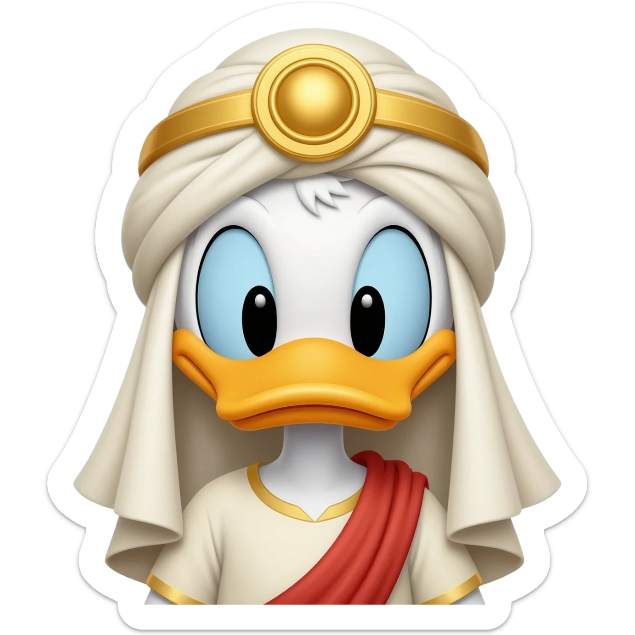Donald Duck Arabian sticker