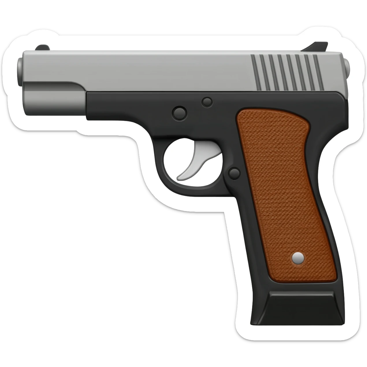 Gun sticker