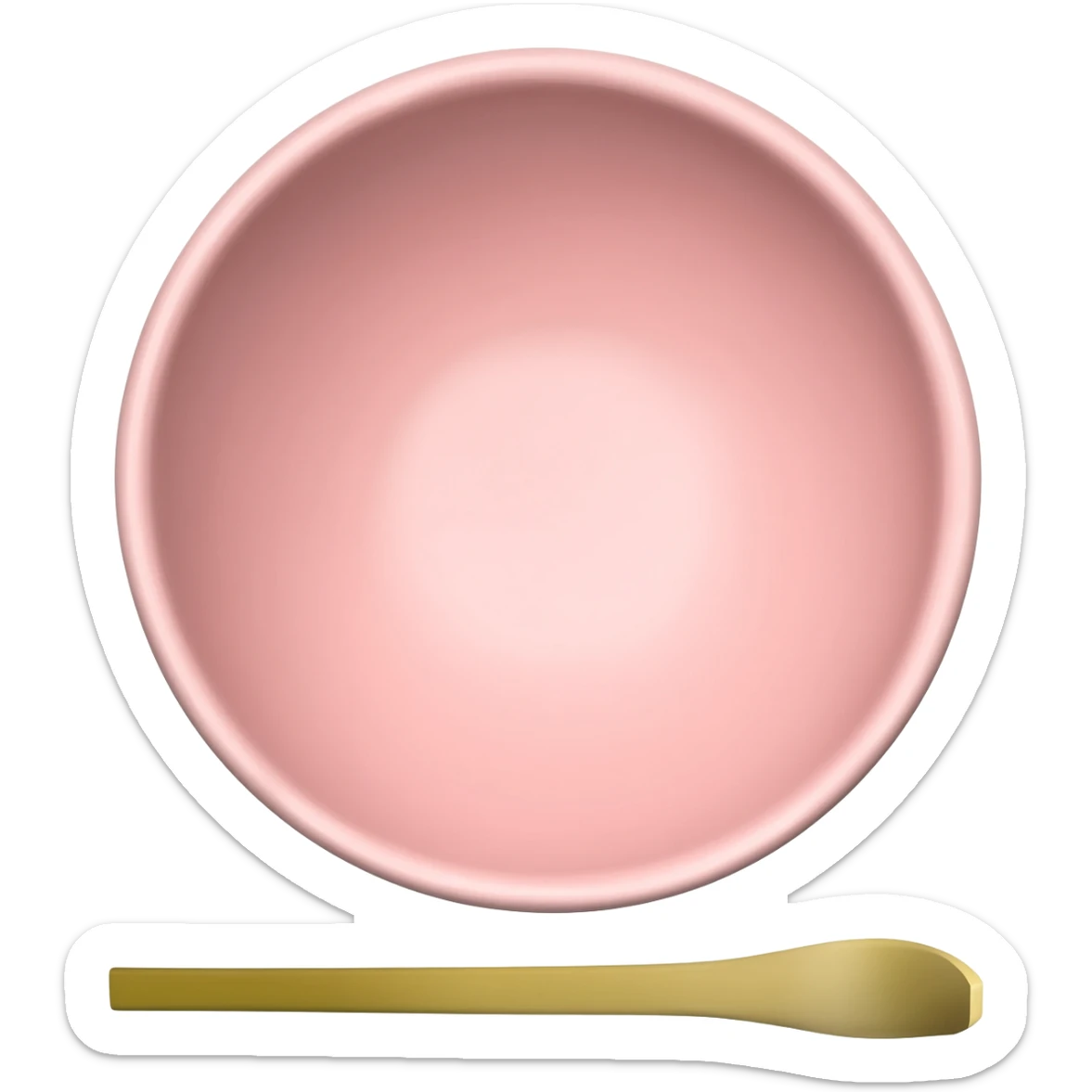 matcha pink pastel bowl without patern kit matcha whisk sticker
