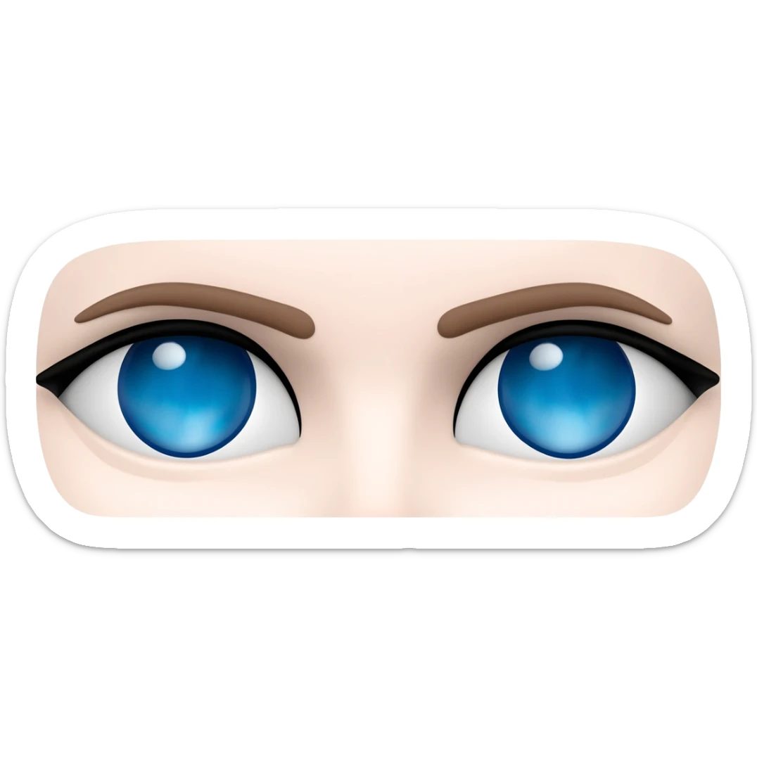 Principe ojos azules sticker