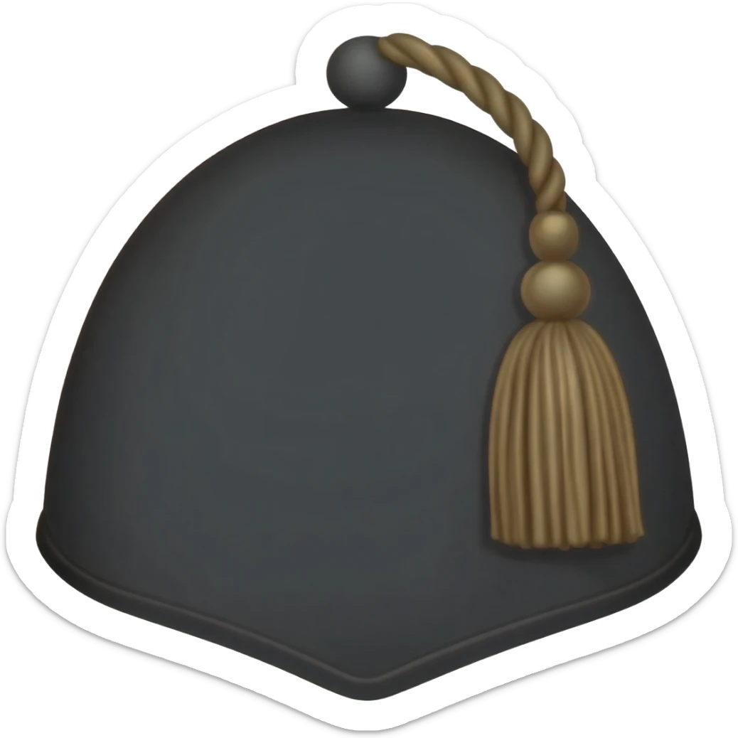 Dunce cap sticker