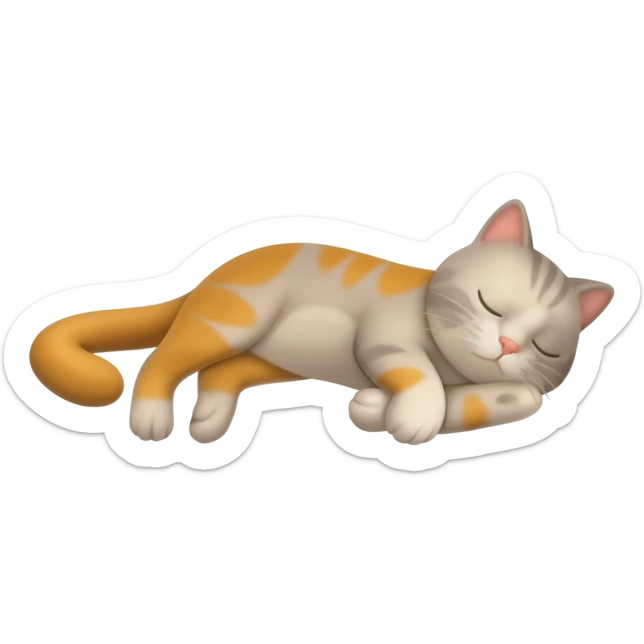 cat napy sticker