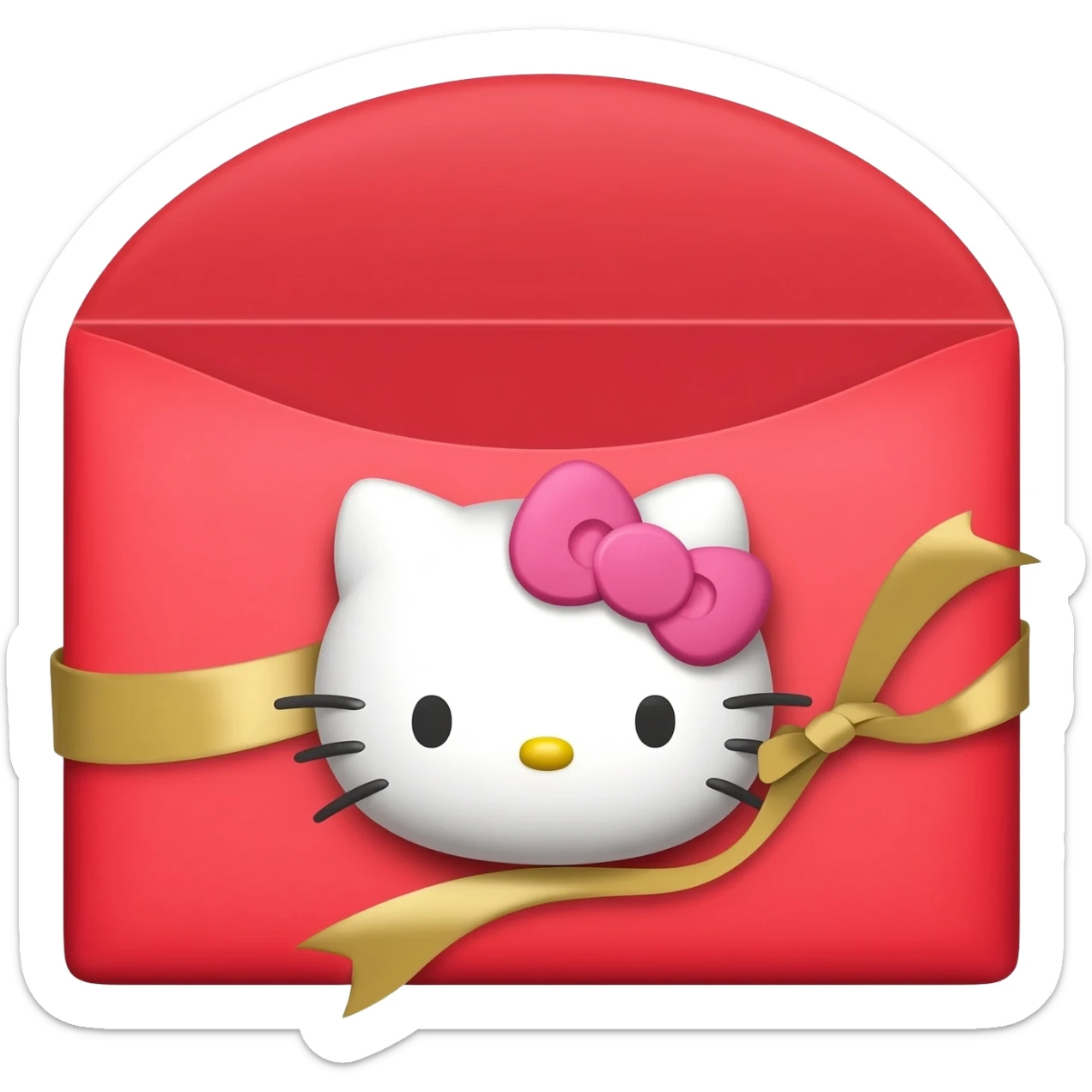 Hello Kitty red envelope sticker