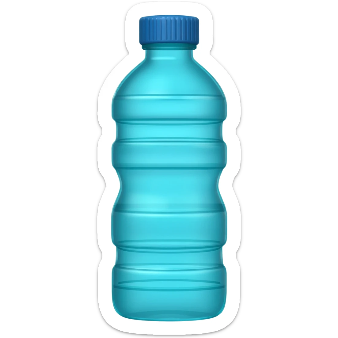 Water bottle sticker
