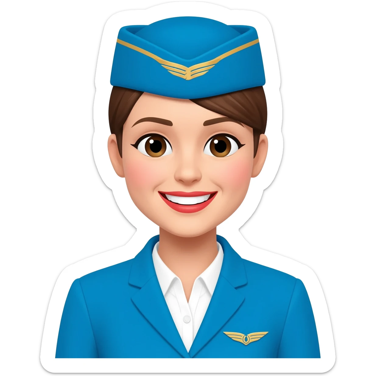 Stewardesa emirates sticker