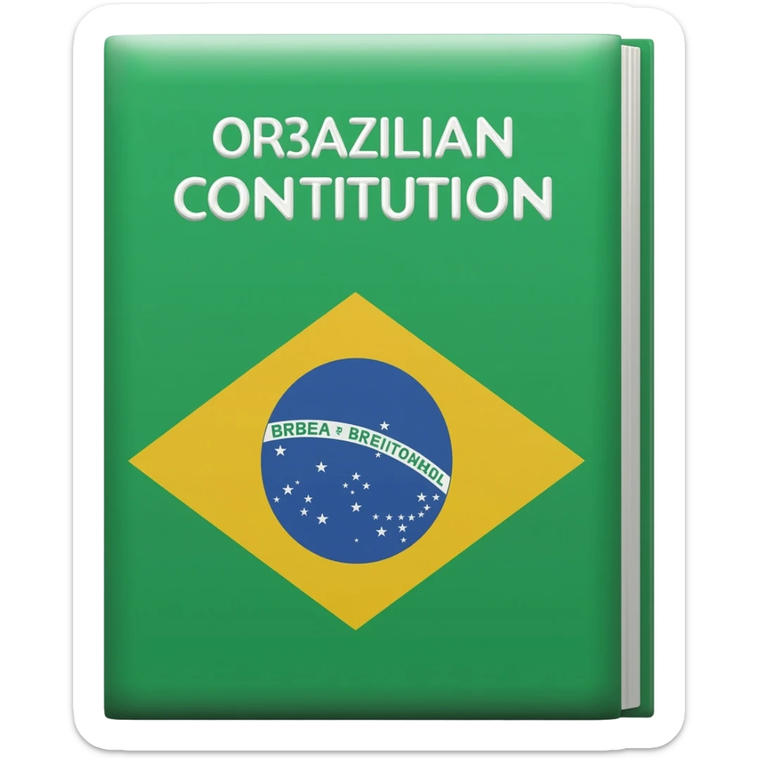 brazilian constitution sticker