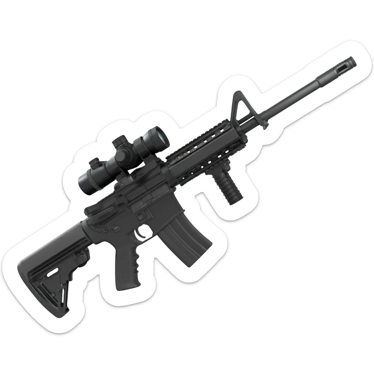 Elisco M16A1 Rifle sticker