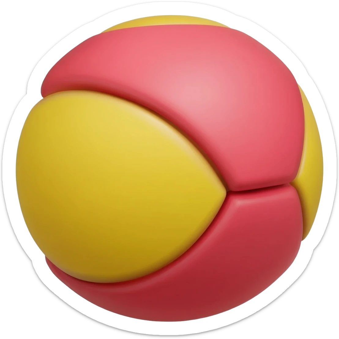 dog ball toy sticker