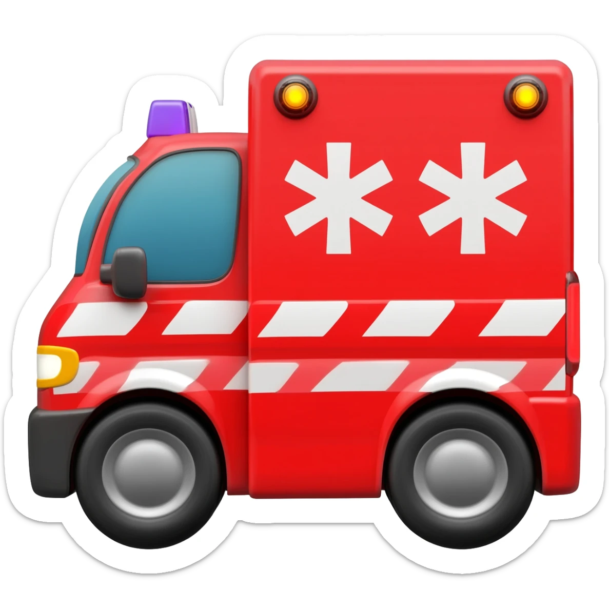 ambulance sticker