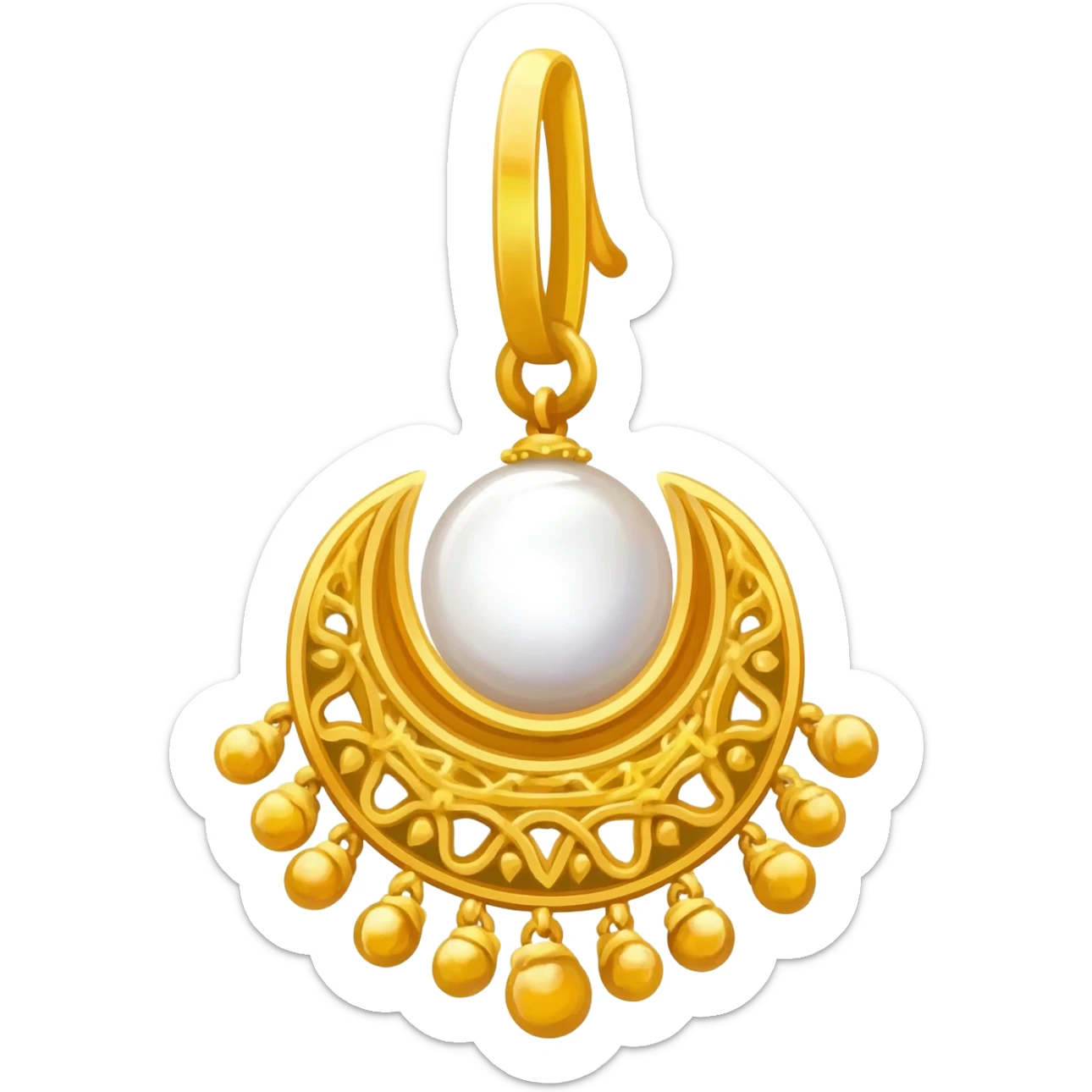 Jhumka sticker
