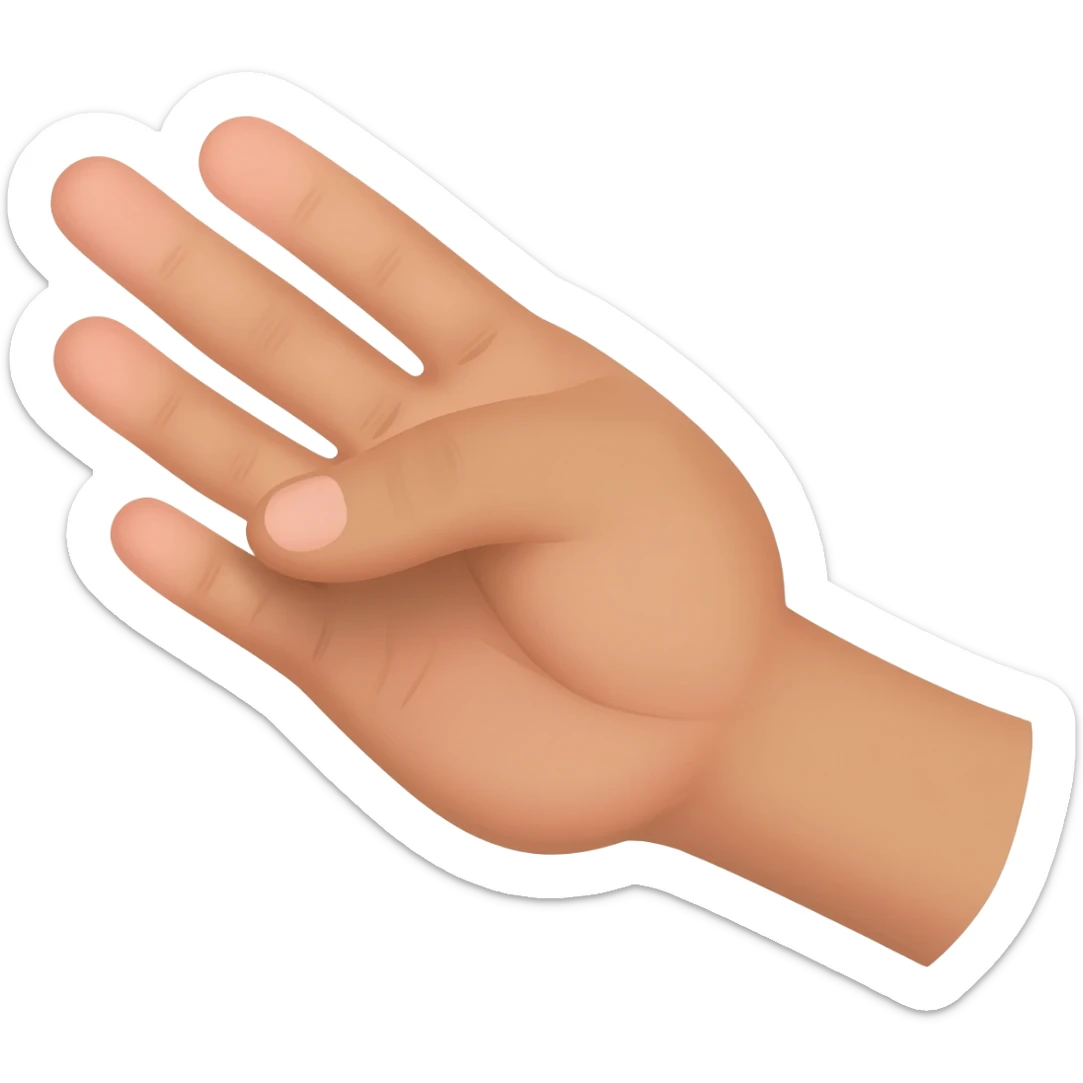 Burmese three finger salute sticker