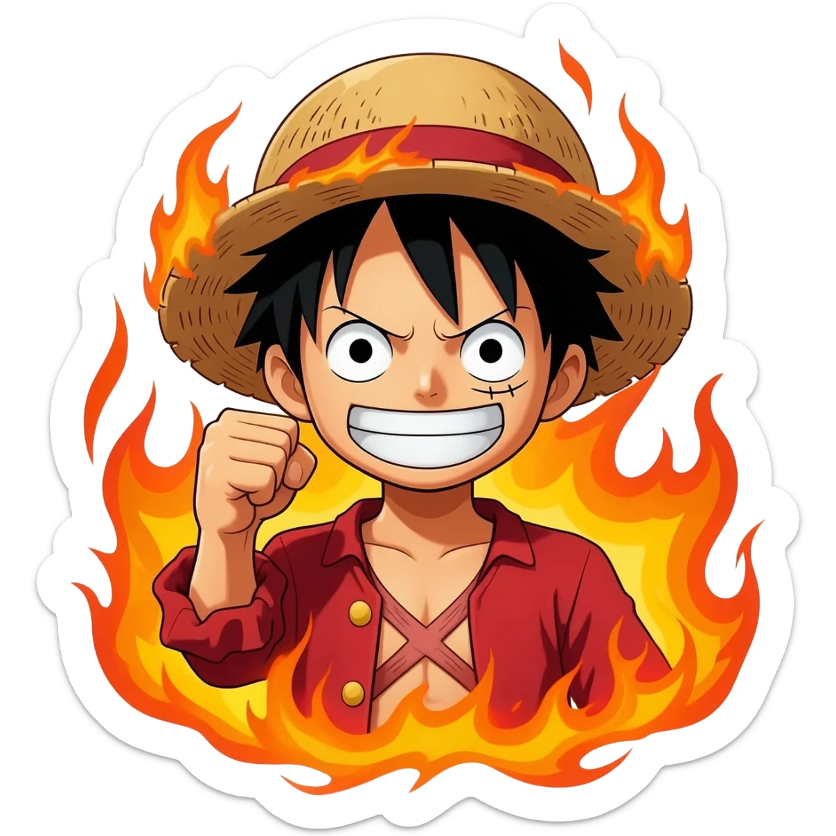 Luffy 🔥 sticker