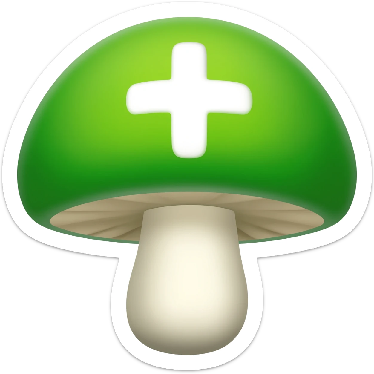 1-up Mushroom sticker