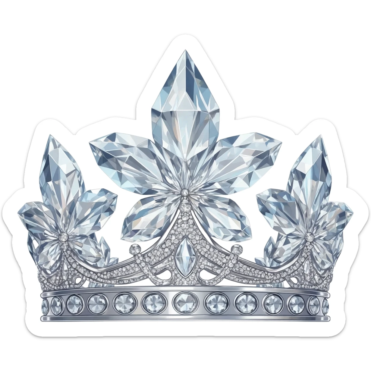 Crystal Crown sticker
