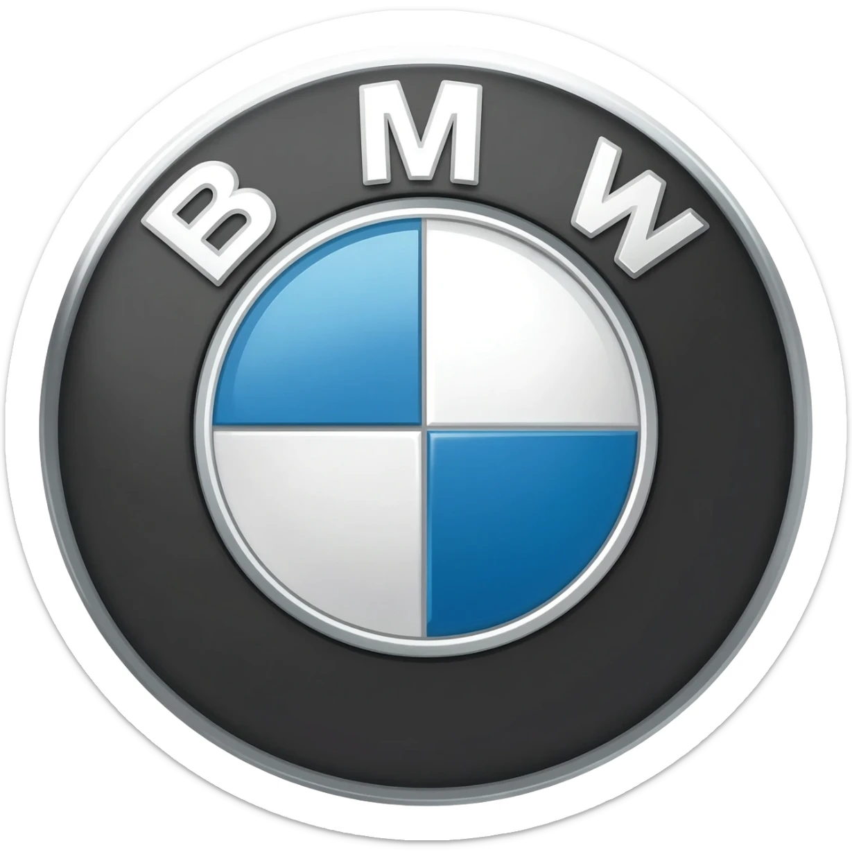 Bmw logo emoji sticker